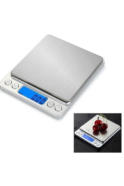 Dijital Hassas Mutfak Terazisi 2000 gr / 0.1 gr Hassasiyetli