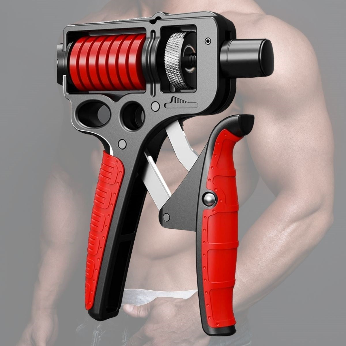 Profesyonel El Bilek ve Kol Güçlendirici – Ayarlanabilir Dirençli Kavrama Egzersiz Aleti