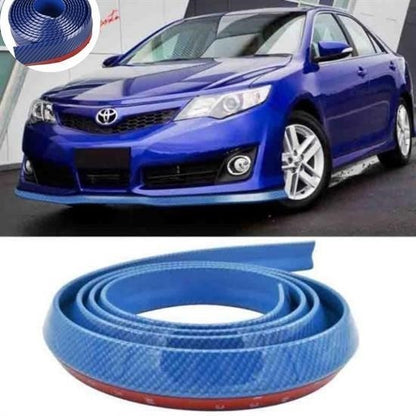 2,5 Metre Araba Ön Tampon Koruyucu Kauçuk Mavi Şerit Bant