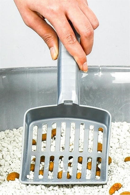 Plastik Kedi Kumu Temizleme Küreği – Dayanıklı ve Pratik Eleme Küreği