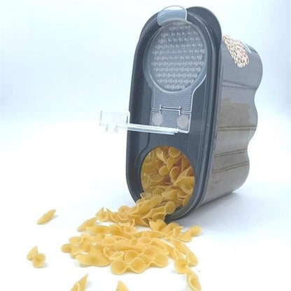 2 Kapaklı Ölçekli Erzak Saklama Kabı – 1,2 Litre