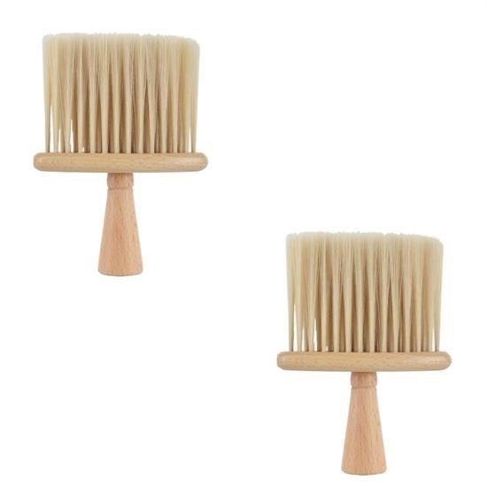 Ahşap Saplı Yumuşak Kıl Fırça – Araba ve Bilgisayar İçin Detaylı Toz Alma Temizlik Fırçası